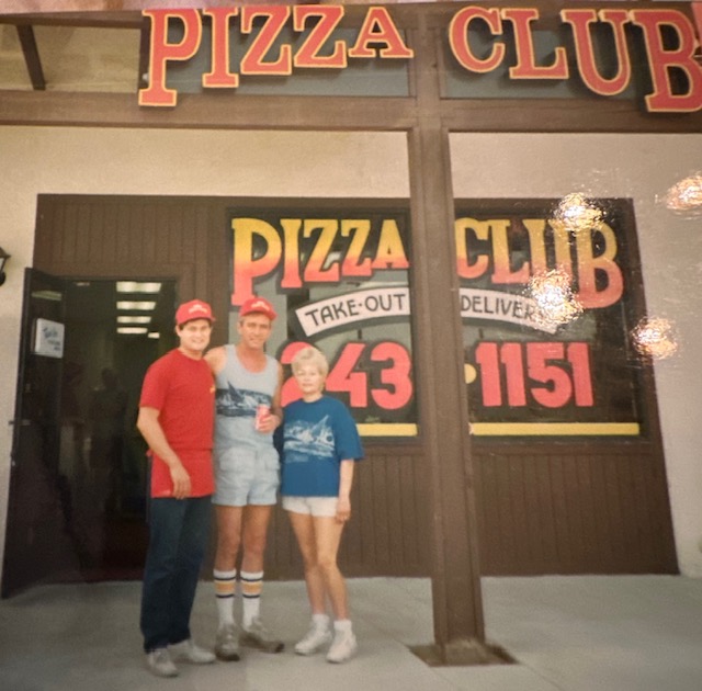 Mama Roscoe in the kitchen