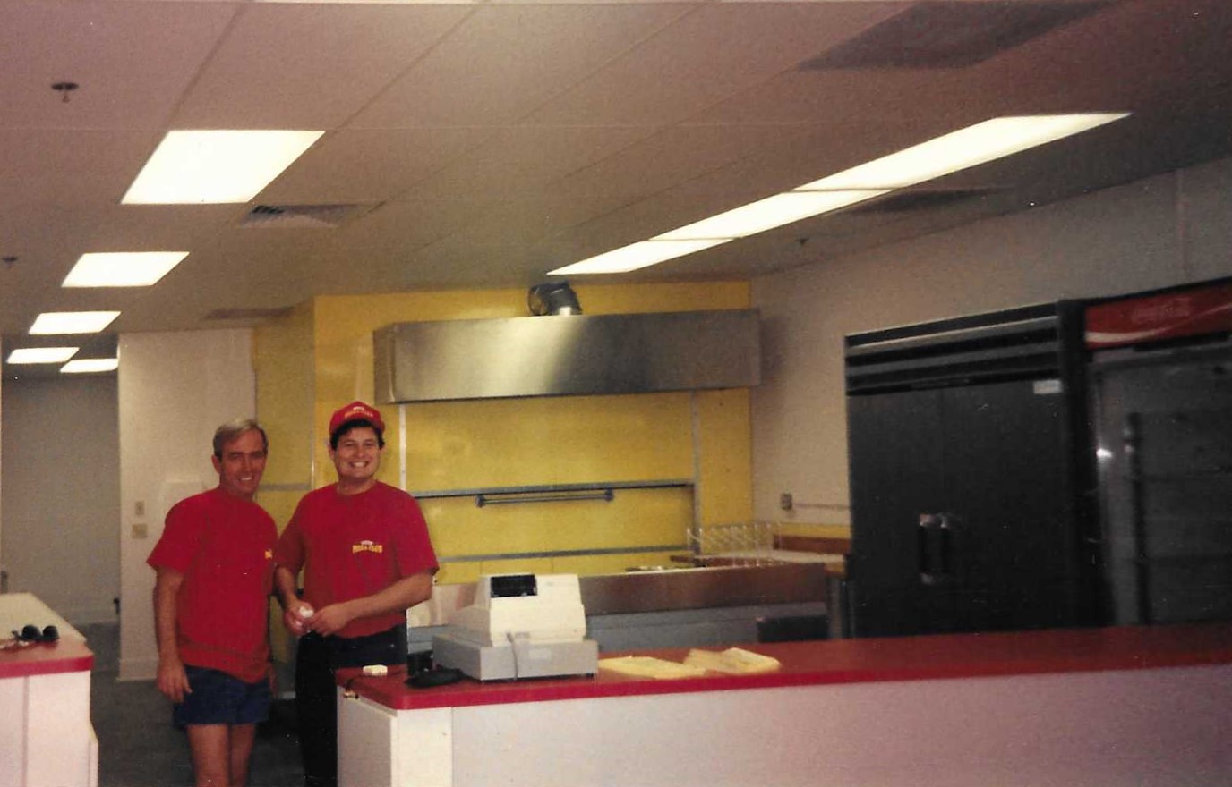 Team photo from the early days